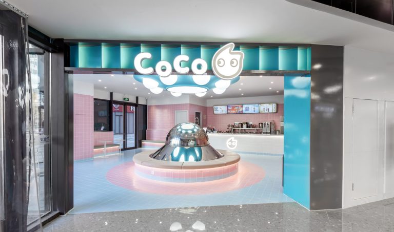 中国青岛 | CoCo都可青岛正合茂商场店设计案例（实拍）